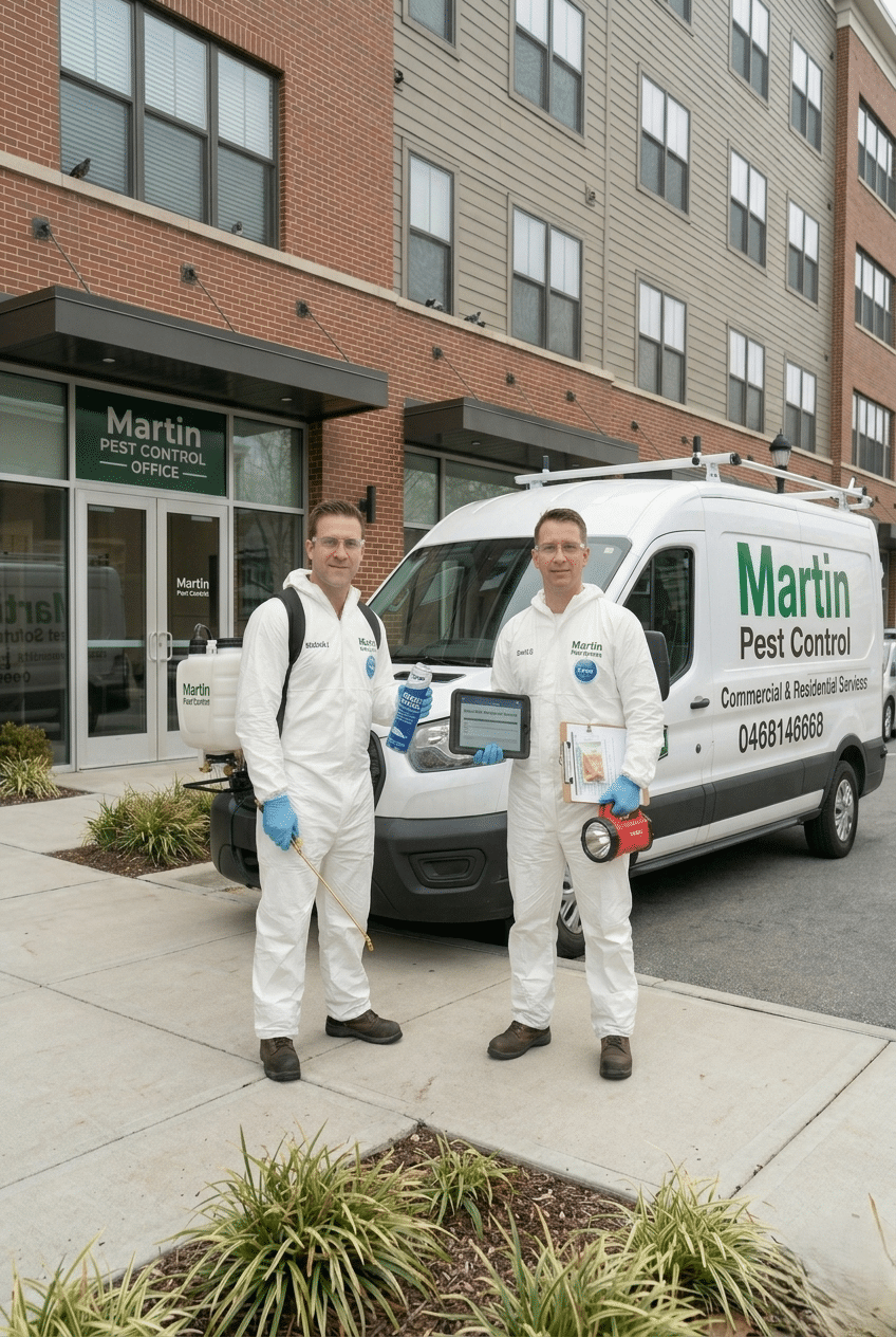 Martin Pest Control technicians